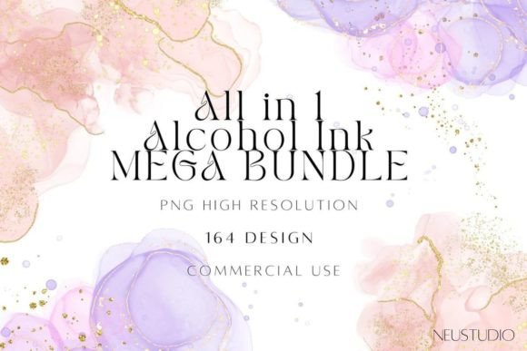 Alcohol Ink Mega Bundle PNG Clipart: Everything You Need to Know