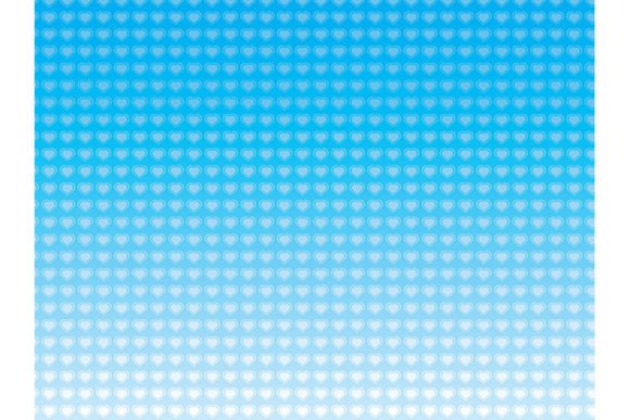 Blue Background with Hearts: Strategic Use for Visual Impact and Branding