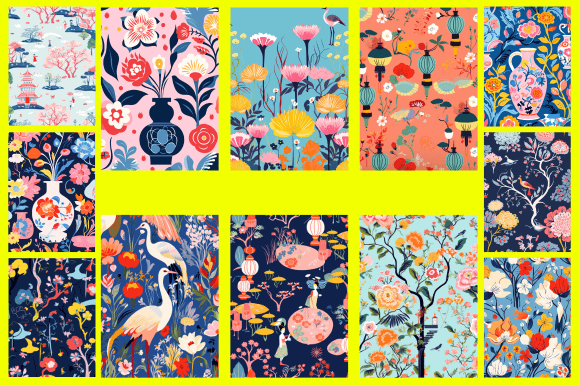 Chinoserie Patterns: A Versatile Choice for Creative Projects