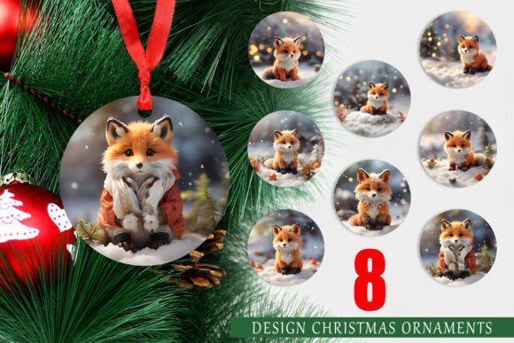 Christmas Ornament Fox: A Creative Resource for Holiday Decor