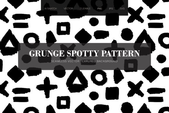Grunge Memphis Seamless Pattern: A Modern Design Solution