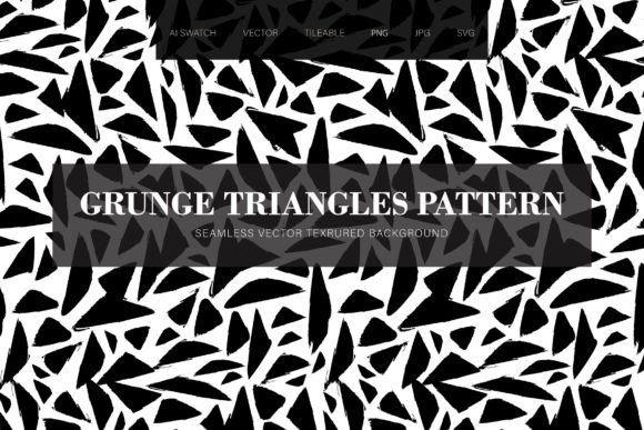 Grunge Triangles Seamless Pattern: A Unique Design for Modern Creativity