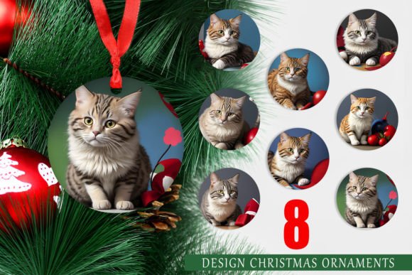 Ornaments Cat Noel: A Festive Addition to Your Christmas Decor