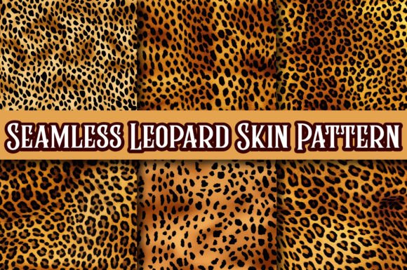 Seamless Leopard Skin Pattern