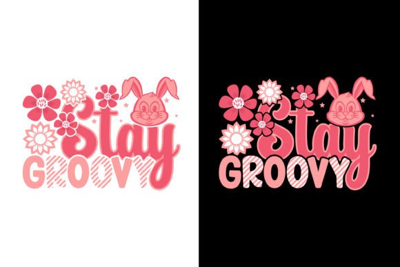 Stay Groovy T-shirt Design for Creative Projects